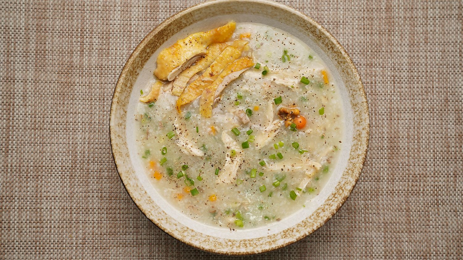 cháo gà
